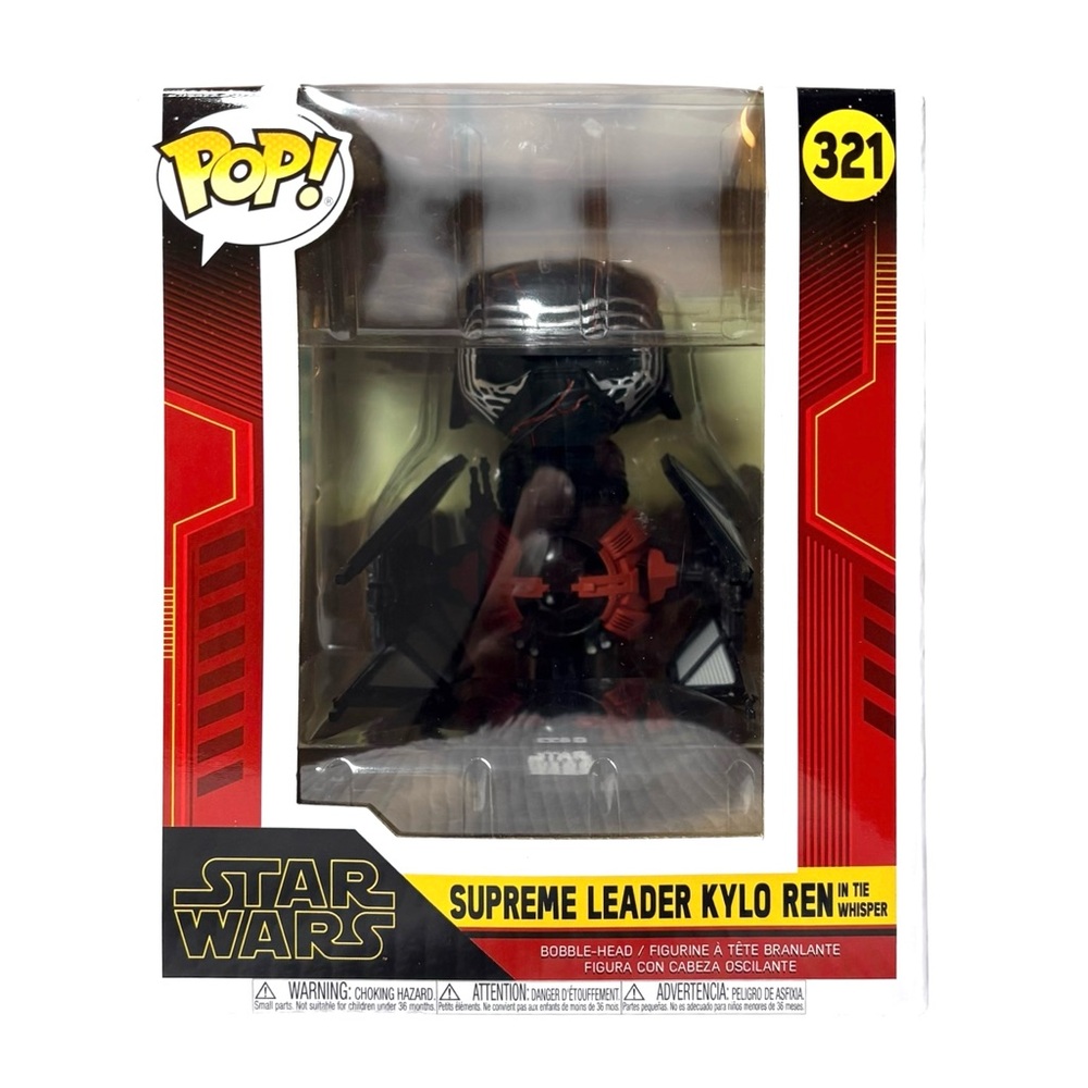 NWT Funko Pop! Star Wars Supreme Leader Kylo Ren Bobble-Head - 331